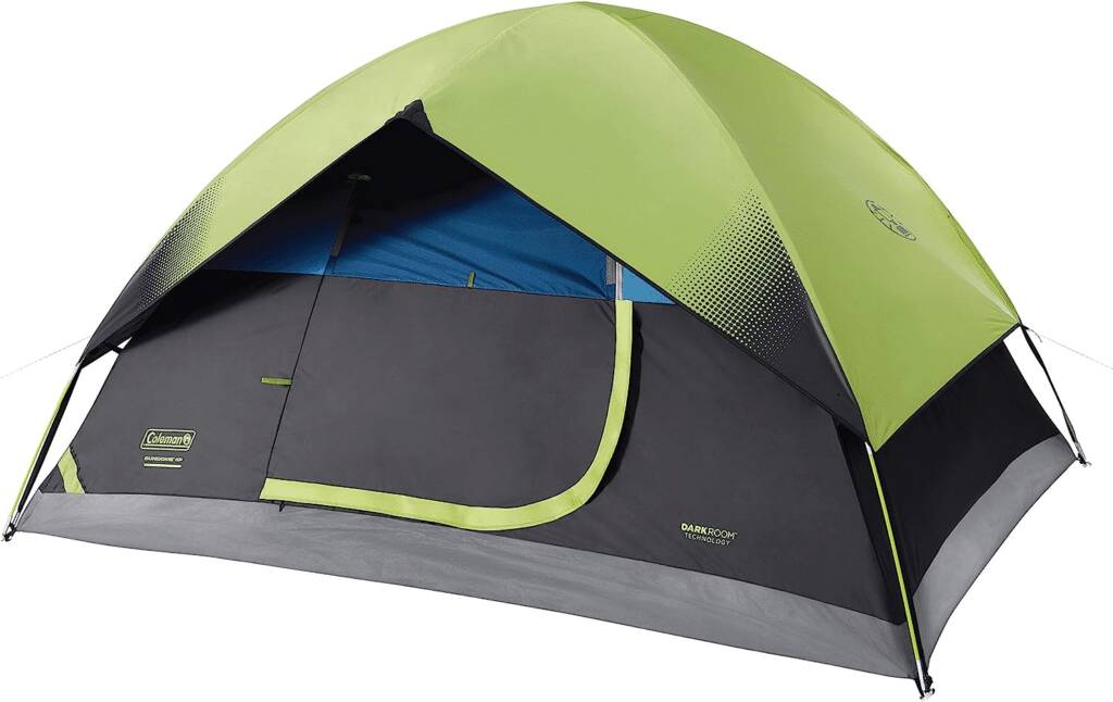 family tent with ac port